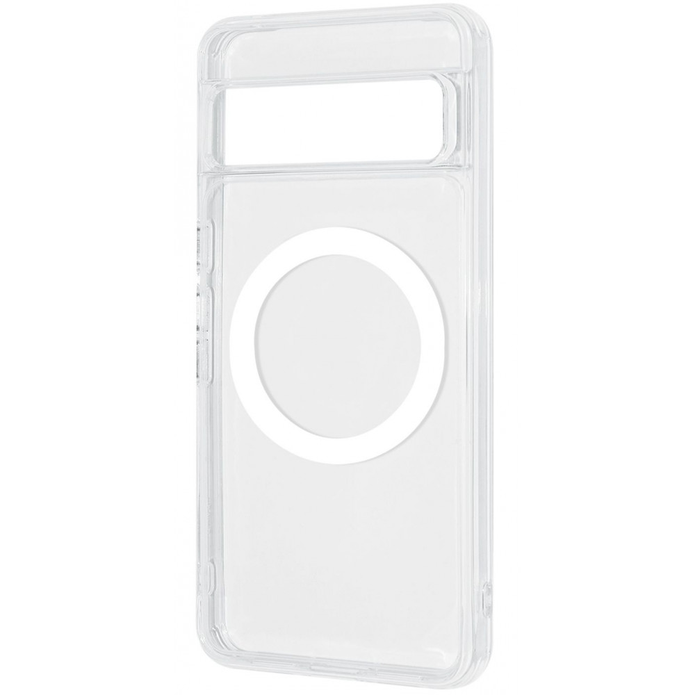 Чохол WAVE Clear Case (PC+TPU) with Magnetic Ring Google Pixel 8A — Придбати в Україні
