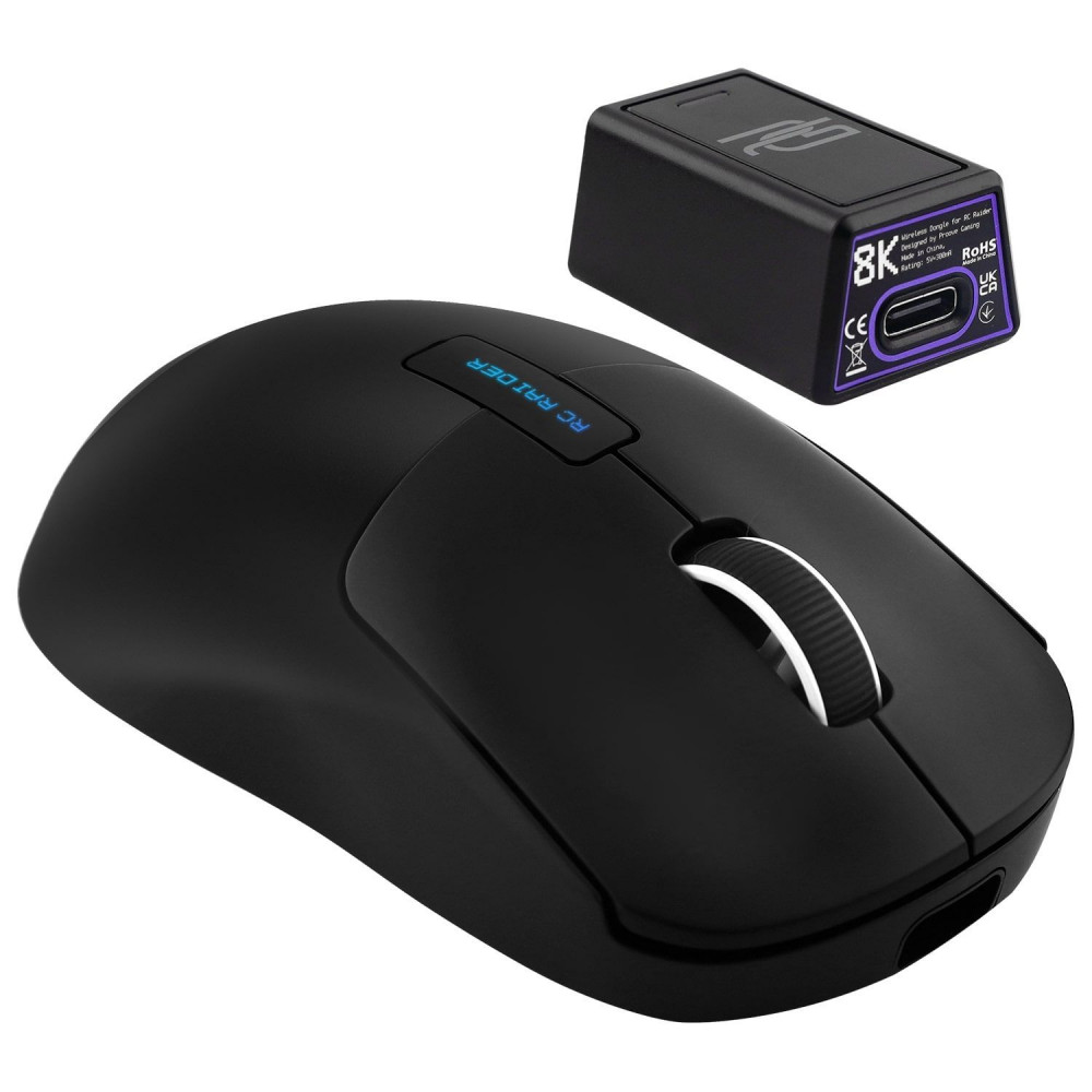 Бездротова ігрова миша Proove Gaming RC Raider 8K white/purple (WMRR00122017) Білий/фіолетовий на малюнкі №9