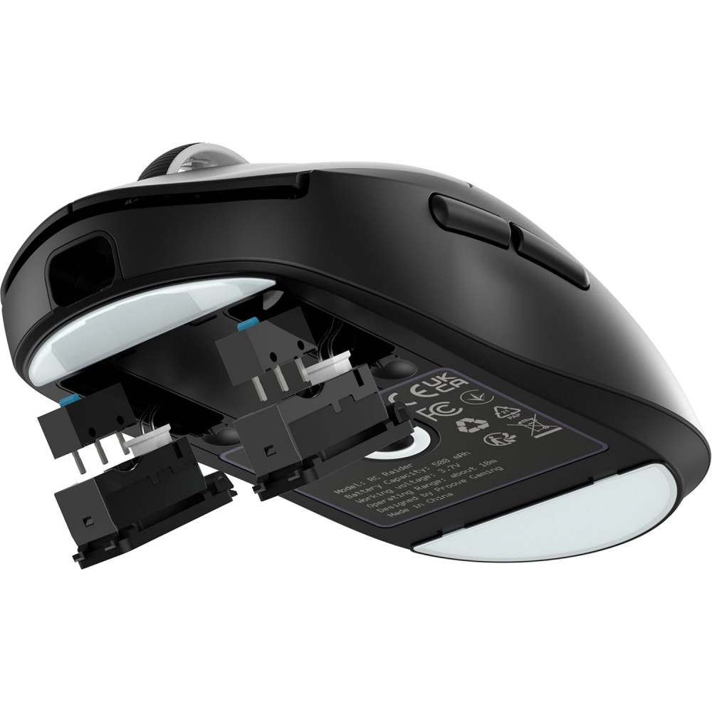 Бездротова ігрова миша Proove Gaming RC Raider 8K white/purple (WMRR00122017) Білий/фіолетовий на малюнкі №10