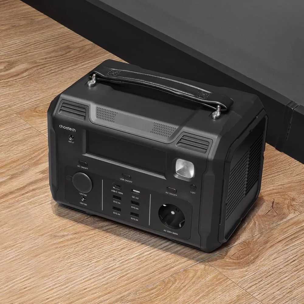 Портативна зарядна станція Choetech 500W* — Придбати в Україні - фото 8