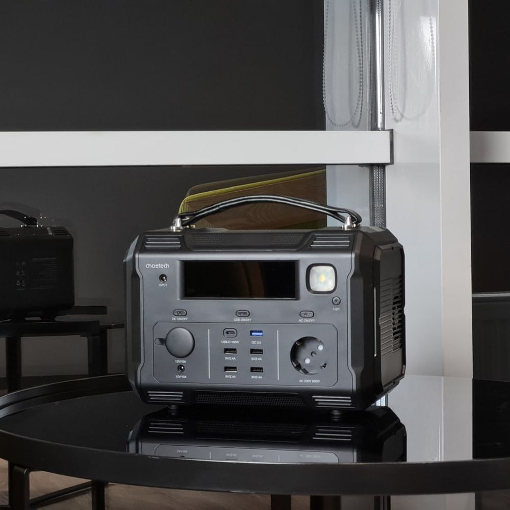 Портативна зарядна станція Choetech 500W* — Придбати в Україні - фото 7
