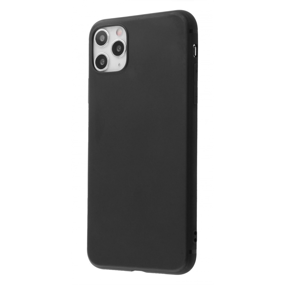 Чохол Силікон 0.5 mm Black Matt iPhone 11 Pro Max — Придбати в Україні