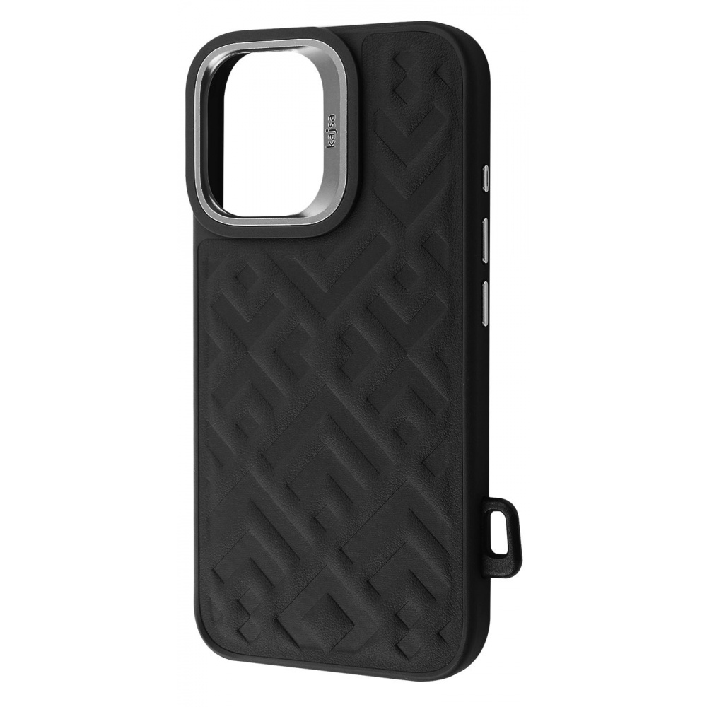 Чехол Kajsa Rhombus Collection with Magnetic Ring iPhone 16 - фото 6