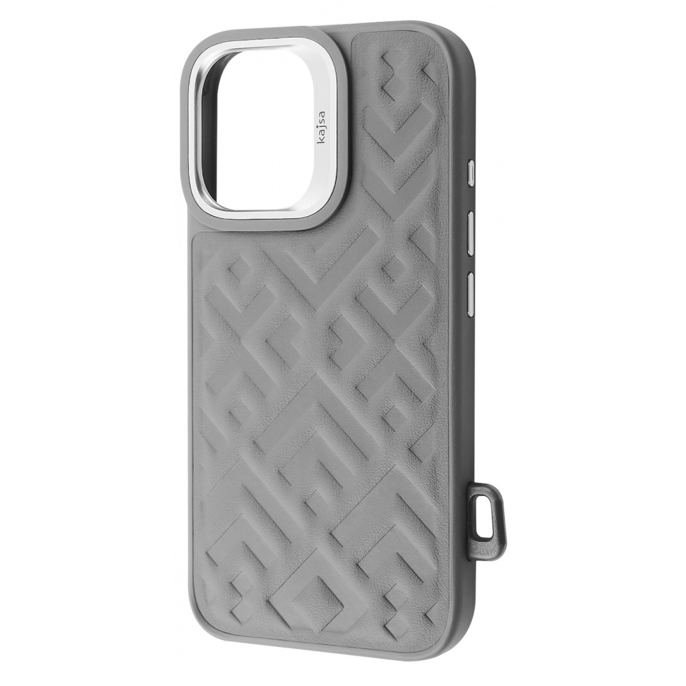 Чехол Kajsa Rhombus Collection with Magnetic Ring iPhone 16 - фото 9