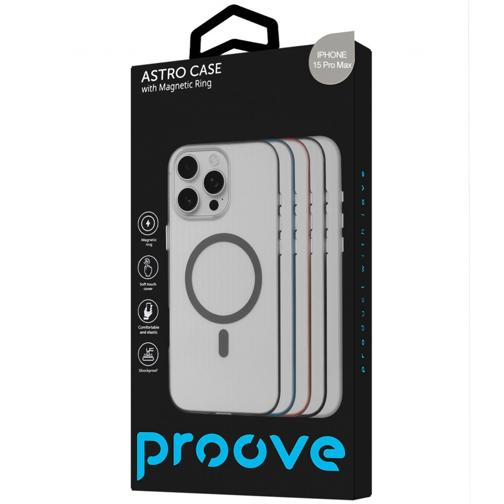 Чехол Proove Astro Case with Magnetic Ring iPhone 15 Pro Max - фото 1