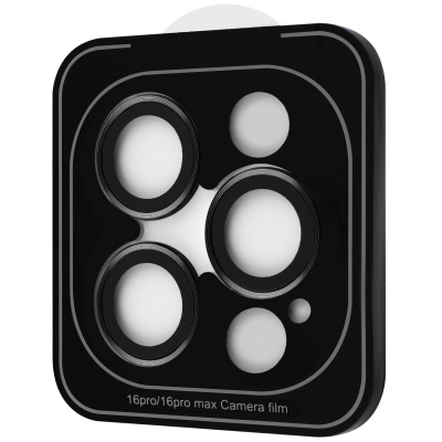 Захист камери Proove Achilles iPhone 16 Pro/16 Pro Max black titanium