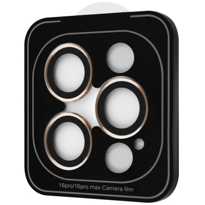 Захист камери Proove Achilles iPhone 16 Pro/16 Pro Max desert titanium