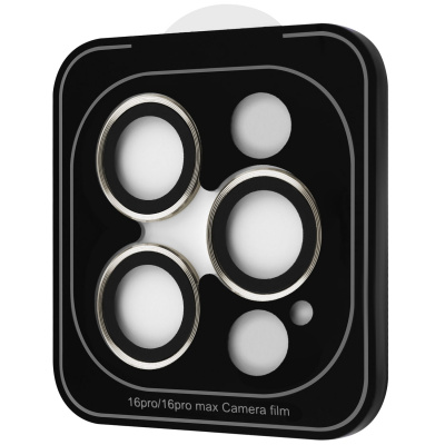 Захист камери Proove Achilles iPhone 16 Pro/16 Pro Max natural titanium