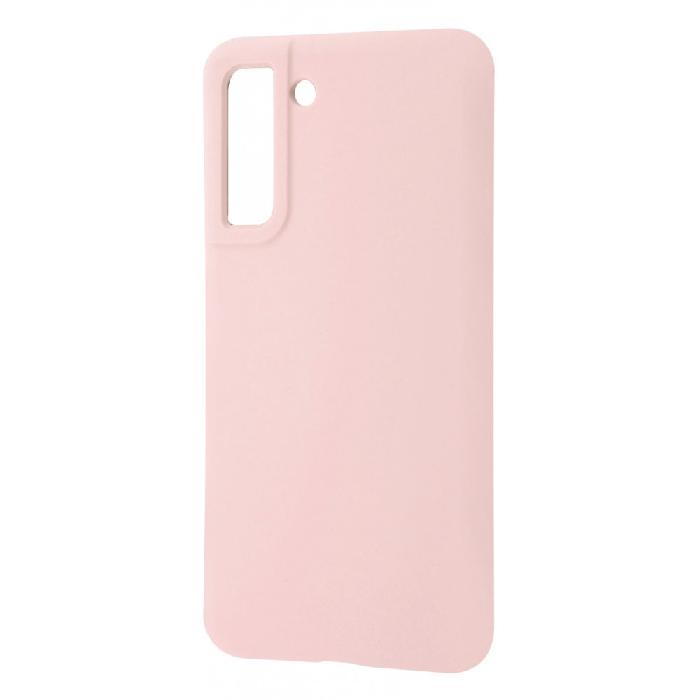 Чохол WAVE Full Silicone Cover Samsung Galaxy S21 FE (G990B) pink sand (34658) Рожевий на малюнкі №1