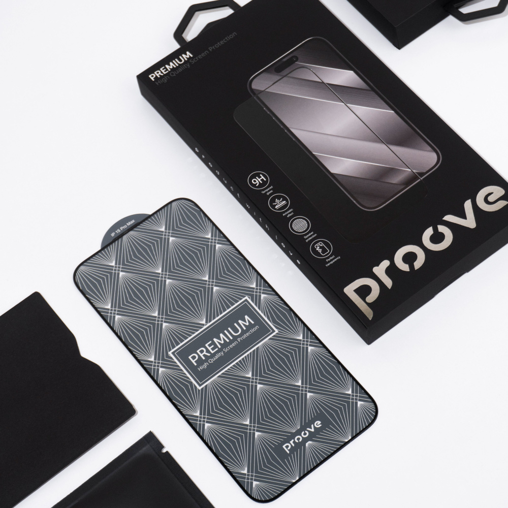 Защитное стекло Proove Premium iPhone 15 Pro - фото 5