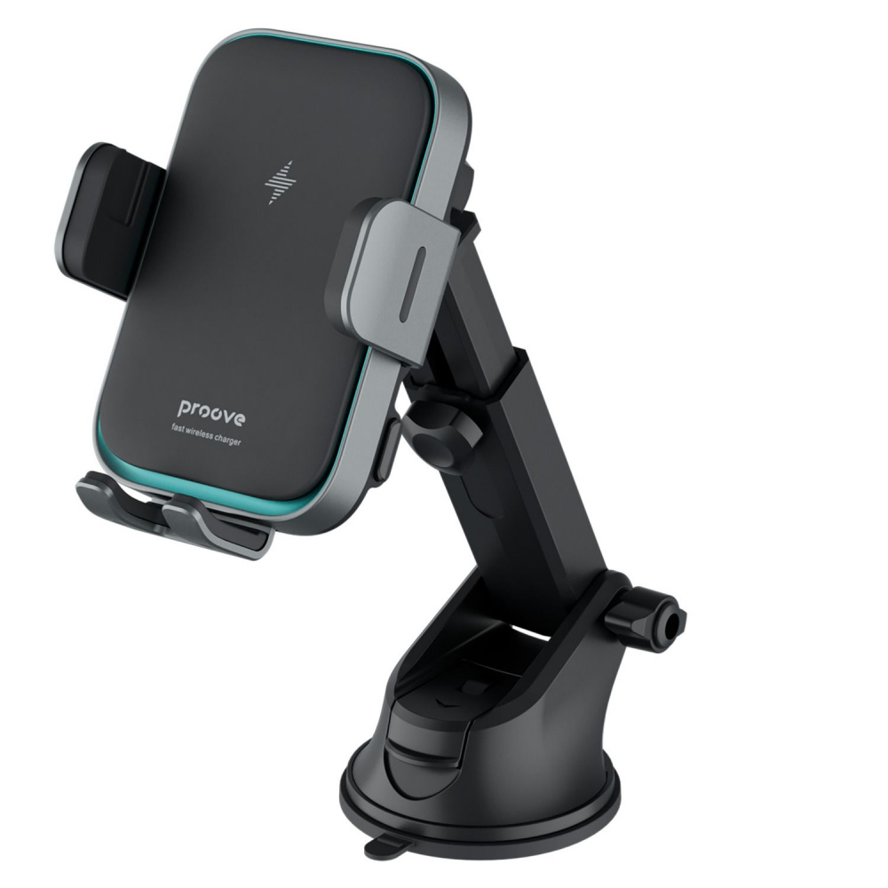 Автомобільний тримач з Бездротовим ЗП Proove Triple Clamp Pro 15W — Придбати в Україні - фото 5