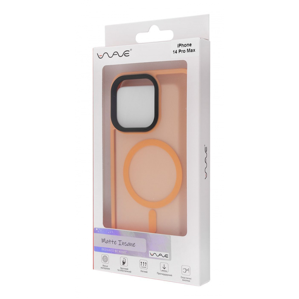 Чехол WAVE Matte Insane Case with Magnetic Ring iPhone 14 Pro Max - фото 2