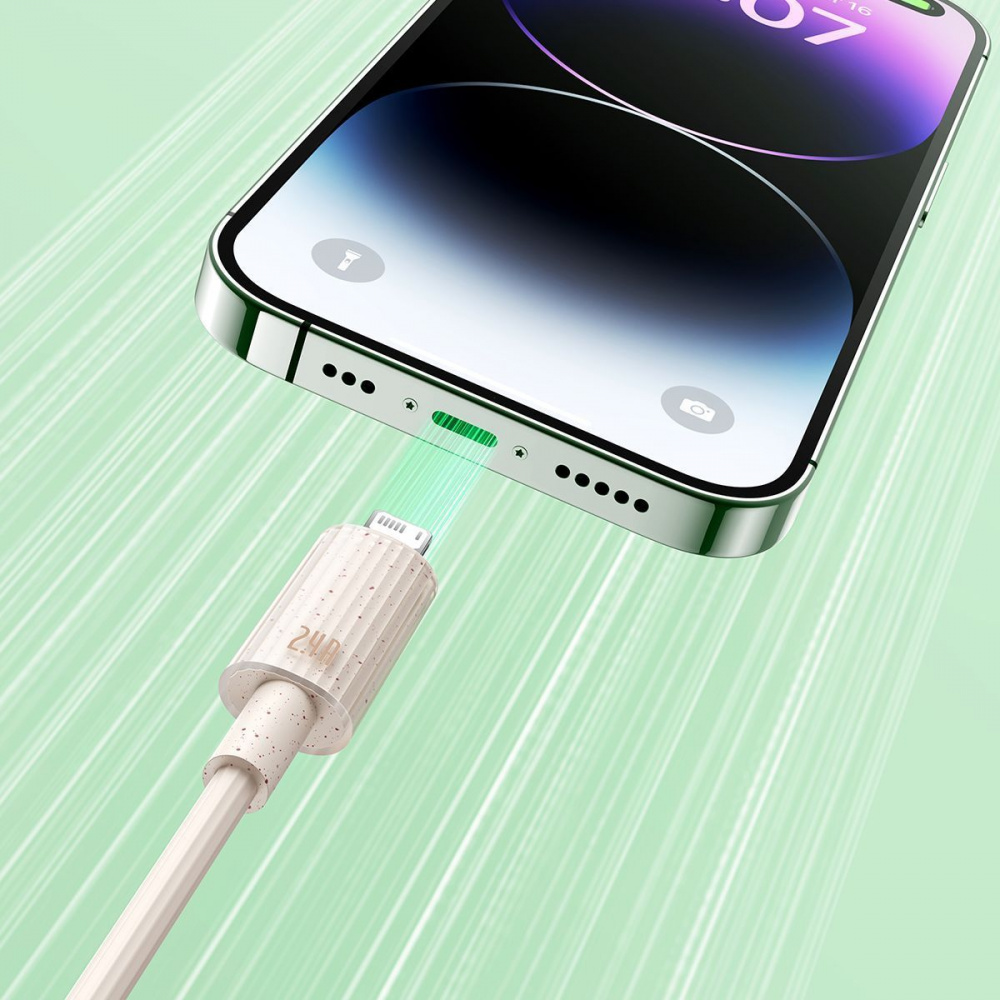 Кабель Baseus Habitat Series Fast Charging USB to Lightning 2.4A (1m) — Придбати в Україні - фото 8