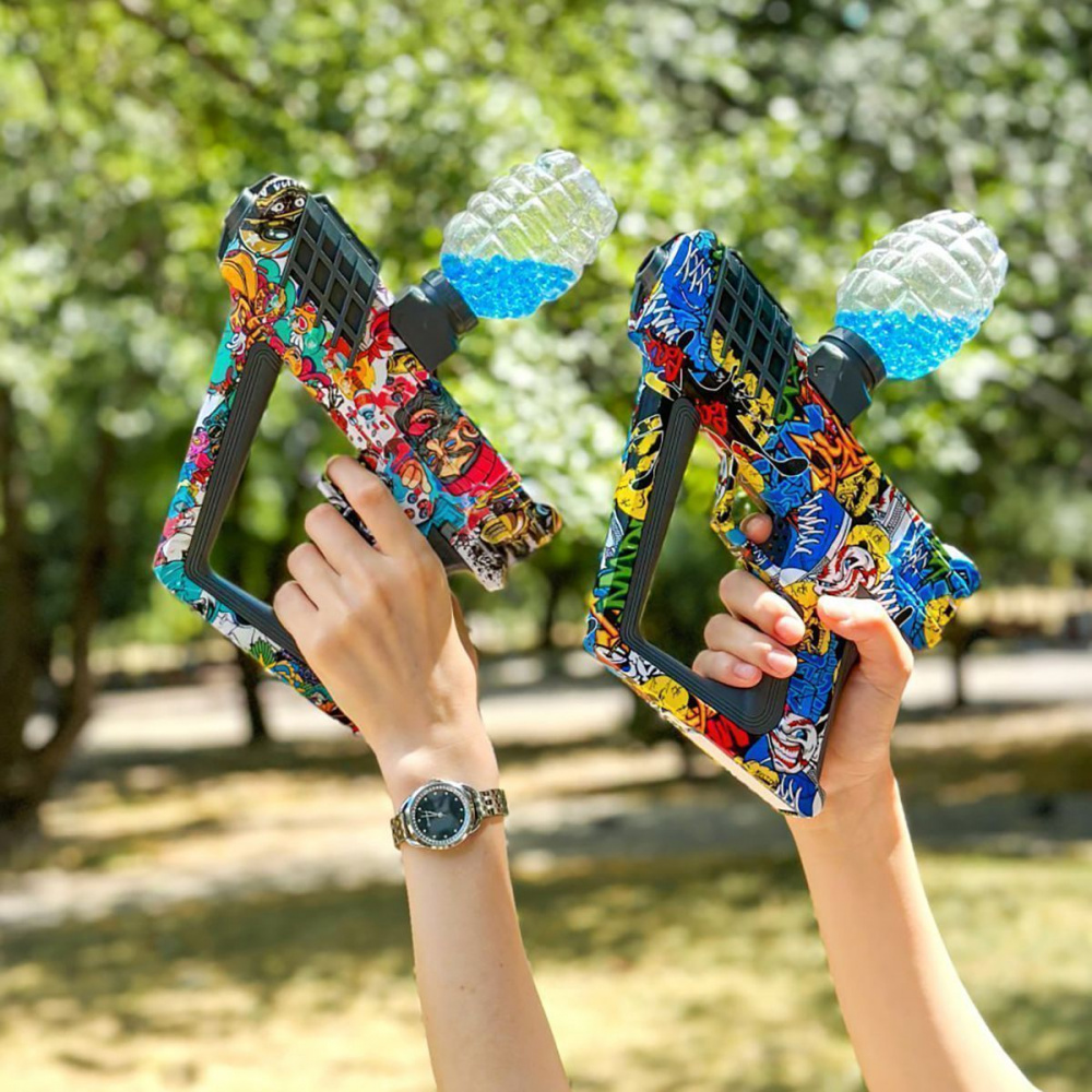 Автомат з гідрогелевими  кульками Water Bullet Gun — Придбати в Україні - фото 13