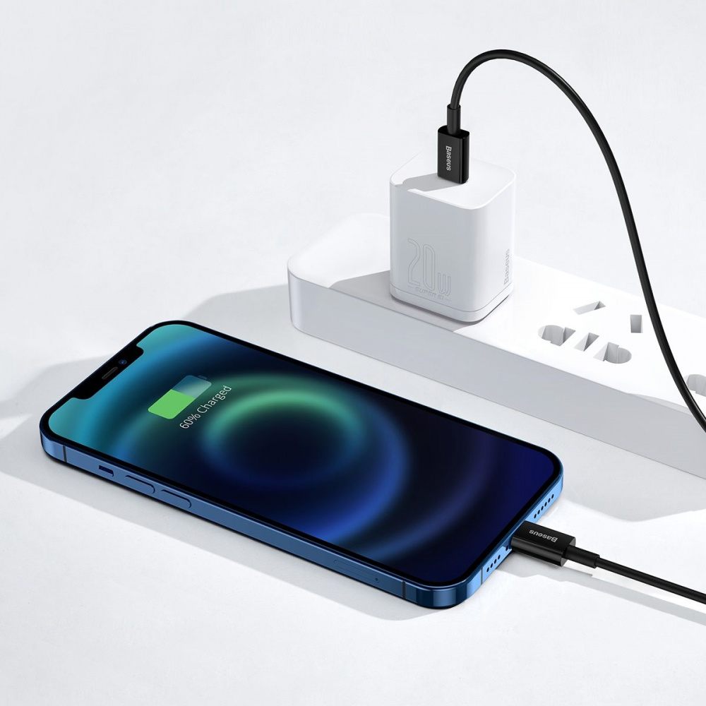 Кабель Baseus Superior Series Fast Charging Type-C to Lightning PD 20W (2m) — Придбати в Україні - фото 3