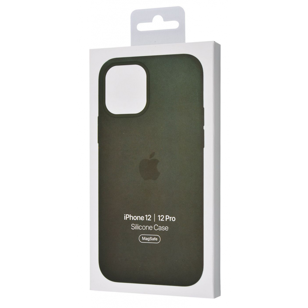 Чехол Silicone Case with MagSafe and Splash Screen iPhone 12/12 Pro - фото 1