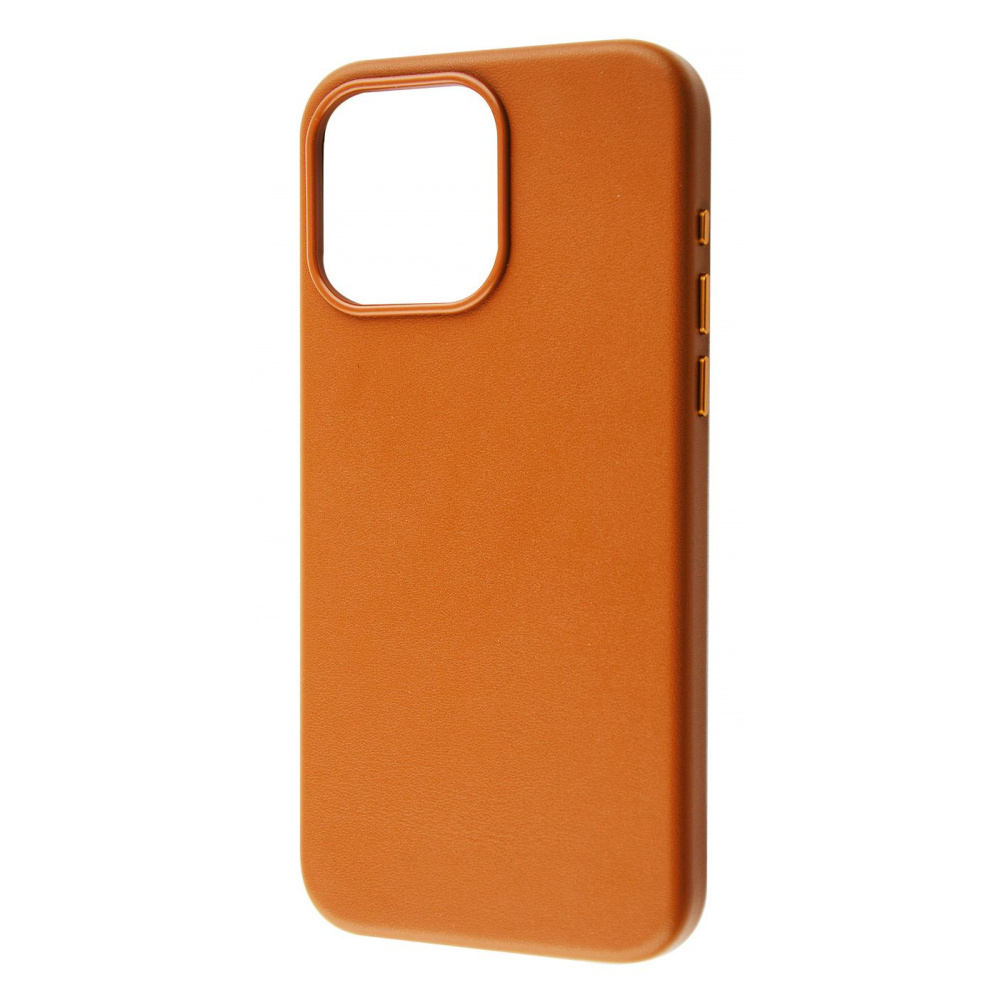 Чехол WAVE Premium Leather Edition Case with Magnetic Ring iPhone 15 Plus