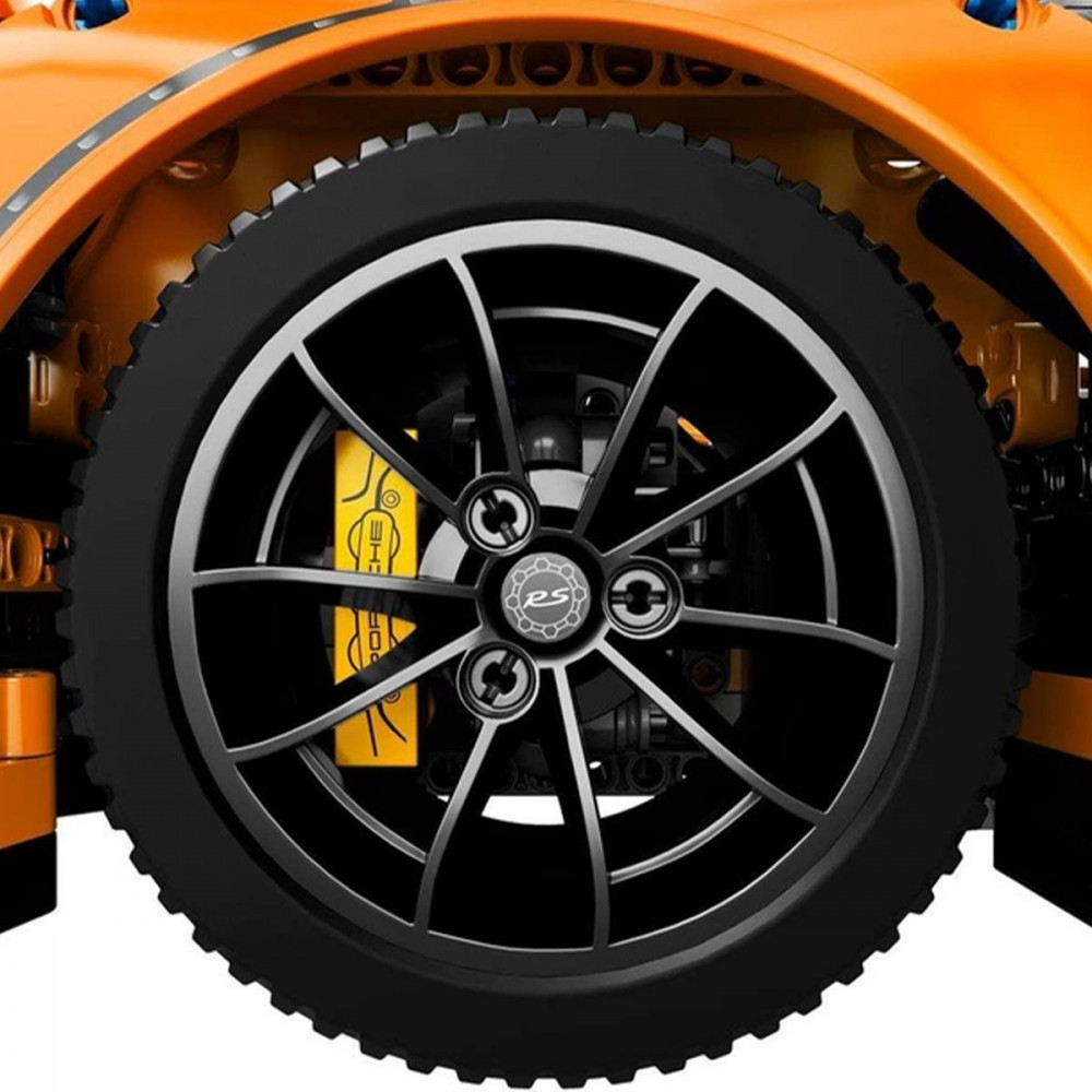 Машинка-конструктор Porsche 911 GT3 RS orange (68022) Оранжевый на картинке №8