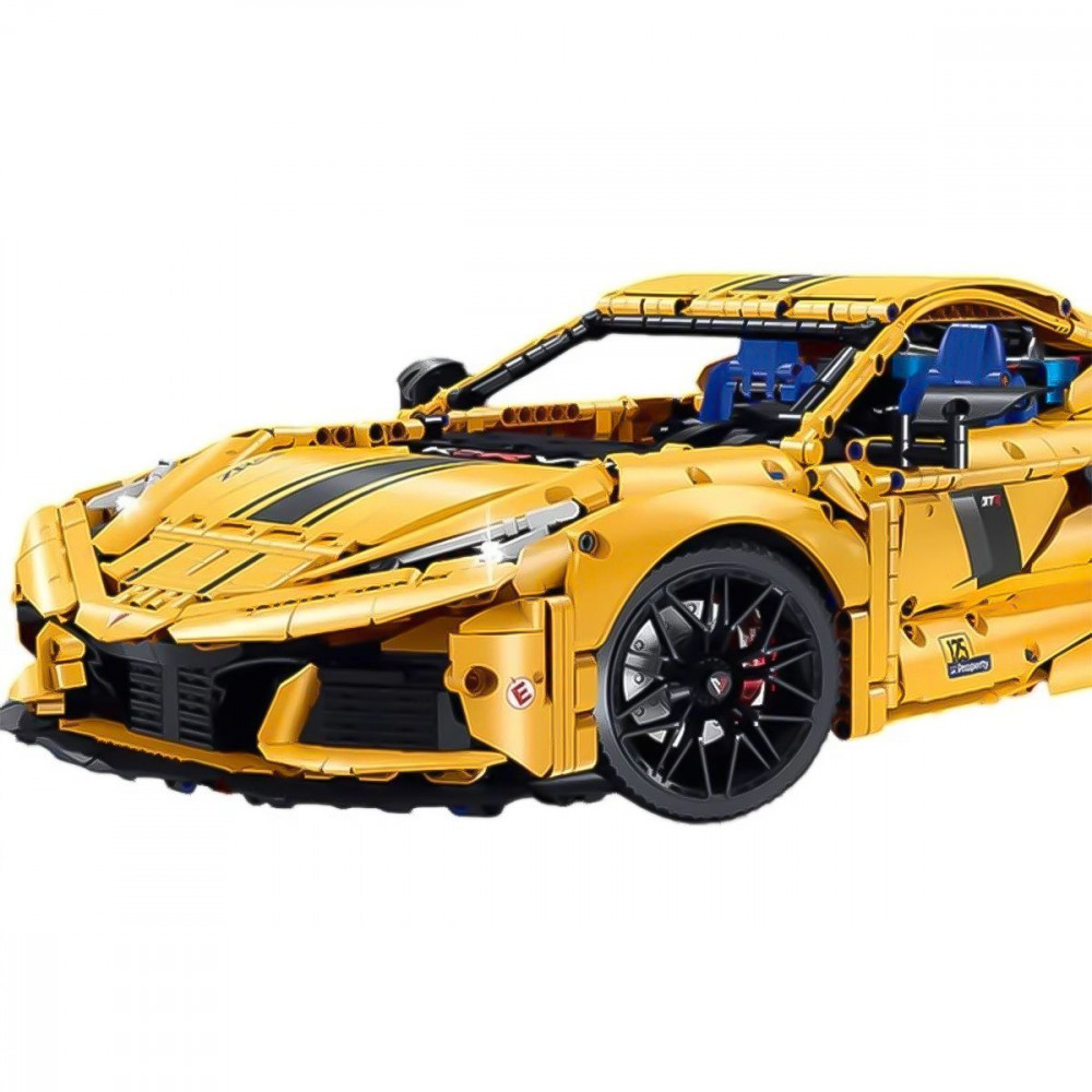 Машинка-конструктор McLaren P1 yellow (68023) Желтый на картинке №6