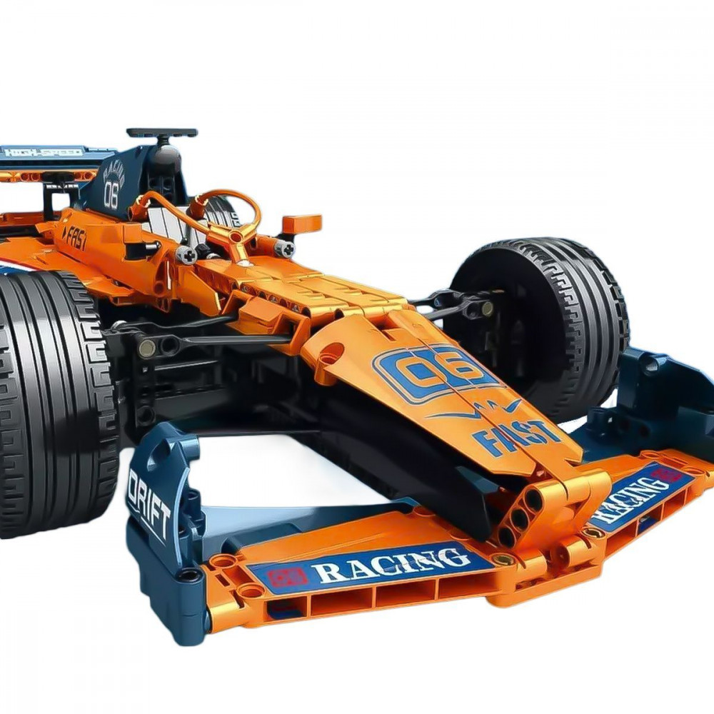 Машинка-конструктор McLaren Formula 1 2022 (MCL36) blue (68024) Синий на картинке №3