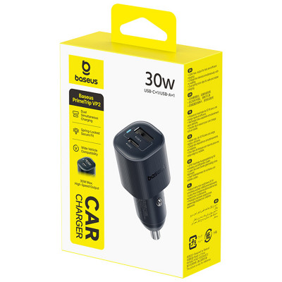 АЗП Baseus PrimeTrip VP2 30W (Type-C + USB) — Придбати в Україні