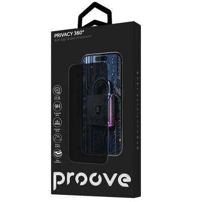 Купить Защитное стекло Proove Privacy 360 Installation Box iPhone 14 Pro/15/16 59233 - Ncase