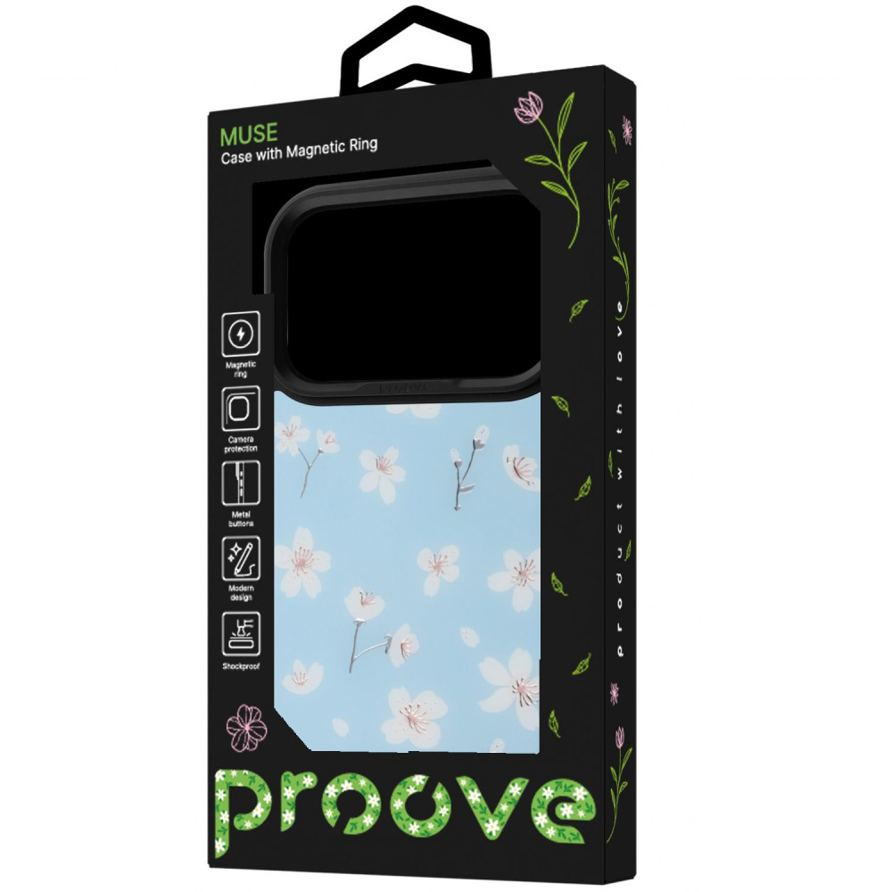 Чохол Proove Muse Fleur Case with Magnetic Ring iPhone 17 Pro/18 Pro — Придбати в Україні - фото 1