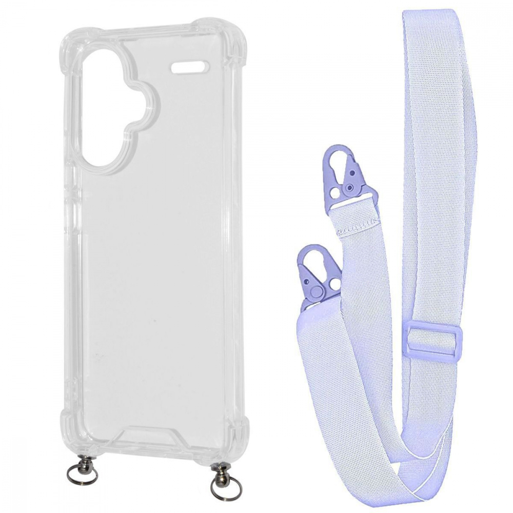 Чехол WAVE Clear Case with Strap Xiaomi Redmi Note 13 Pro+ - фото 4