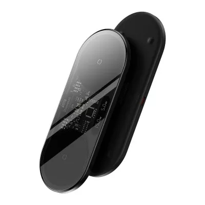 Бездротовий ЗП Baseus Digital LED Display 2in1 20W — Придбати в Україні