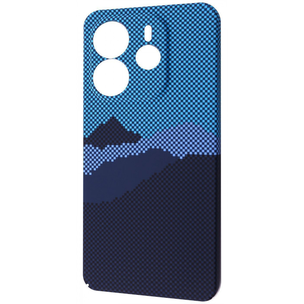 Чехол WAVE Gleam Case Xiaomi Redmi Note 14 4G (Global) blue mountain на картинке №1