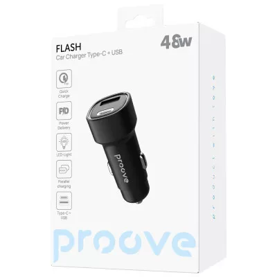 АЗП Proove Flash 48W (Type-C + USB) — Придбати в Україні