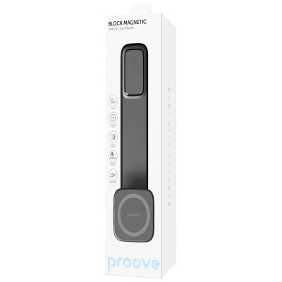 Купить Автодержатель Proove Block Magnetic Stick-on Car Mount Magnetic Ring 55601 - Ncase