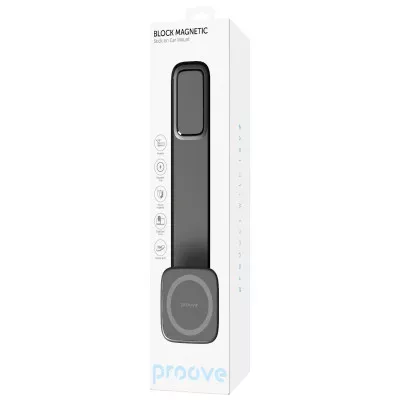 Автомобільний тримач Proove Block Magnetic Stick-on Car Mount — Придбати в Україні