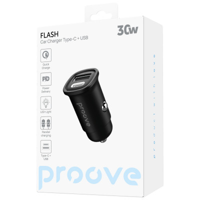 Купить АЗУ Proove Flash 30W (Type-C + USB) 60075 - Ncase