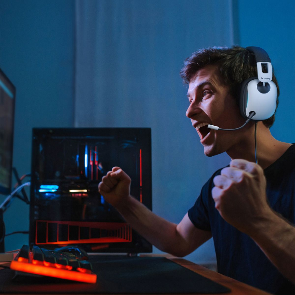 Дротові навушники Baseus GoPlay 1+  Max Gaming — Придбати в Україні - фото 7