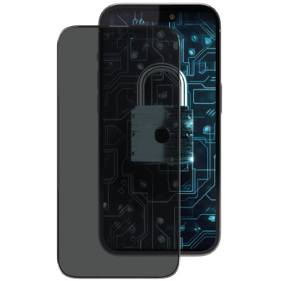 Защитное стекло Proove Privacy для iPhone 16 Pro Max black
