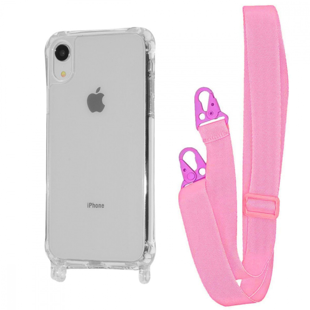 Чехол WAVE Clear Case with Strap iPhone Xr - фото 10