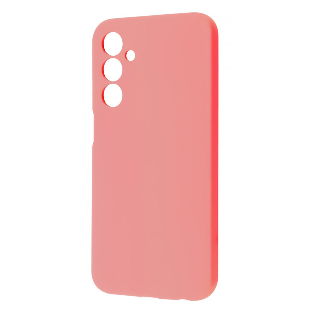 Чохол WAVE Full Silicone Cover Samsung Galaxy A16 rose pink (59641) Рожевий на малюнкі №1