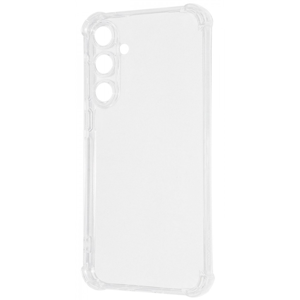 Чехол WXD Силікон 0.8 mm HQ Samsung Galaxy S26 FE clear (71259) Прозрачный на картинке №1