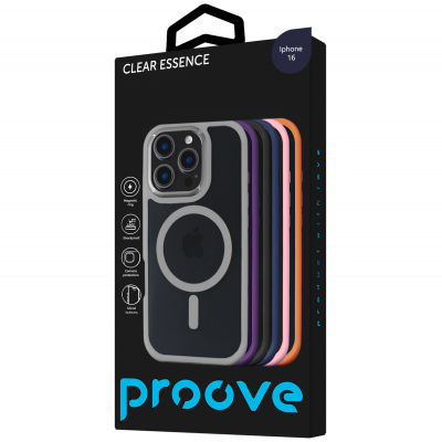 Купить Чехол Proove Clear Essence Case with Magnetic Ring iPhone 16 62291 - Ncase