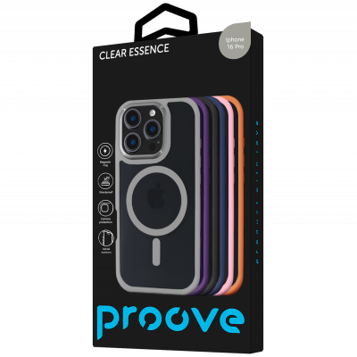 Купить Чехол Proove Clear Essence Case with Magnetic Ring iPhone 16 Pro 62292 - Ncase