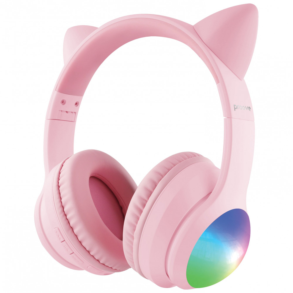 Бездротові навушники Proove Kids LumiCat (APP) white/pink (HPLC0001AP25) Білий/Рожевий на малюнкі №13