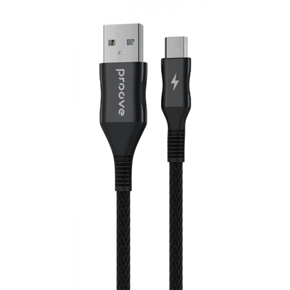 Кабель Proove Braided Scout Micro USB 2.4A (1m) — Придбати в Україні