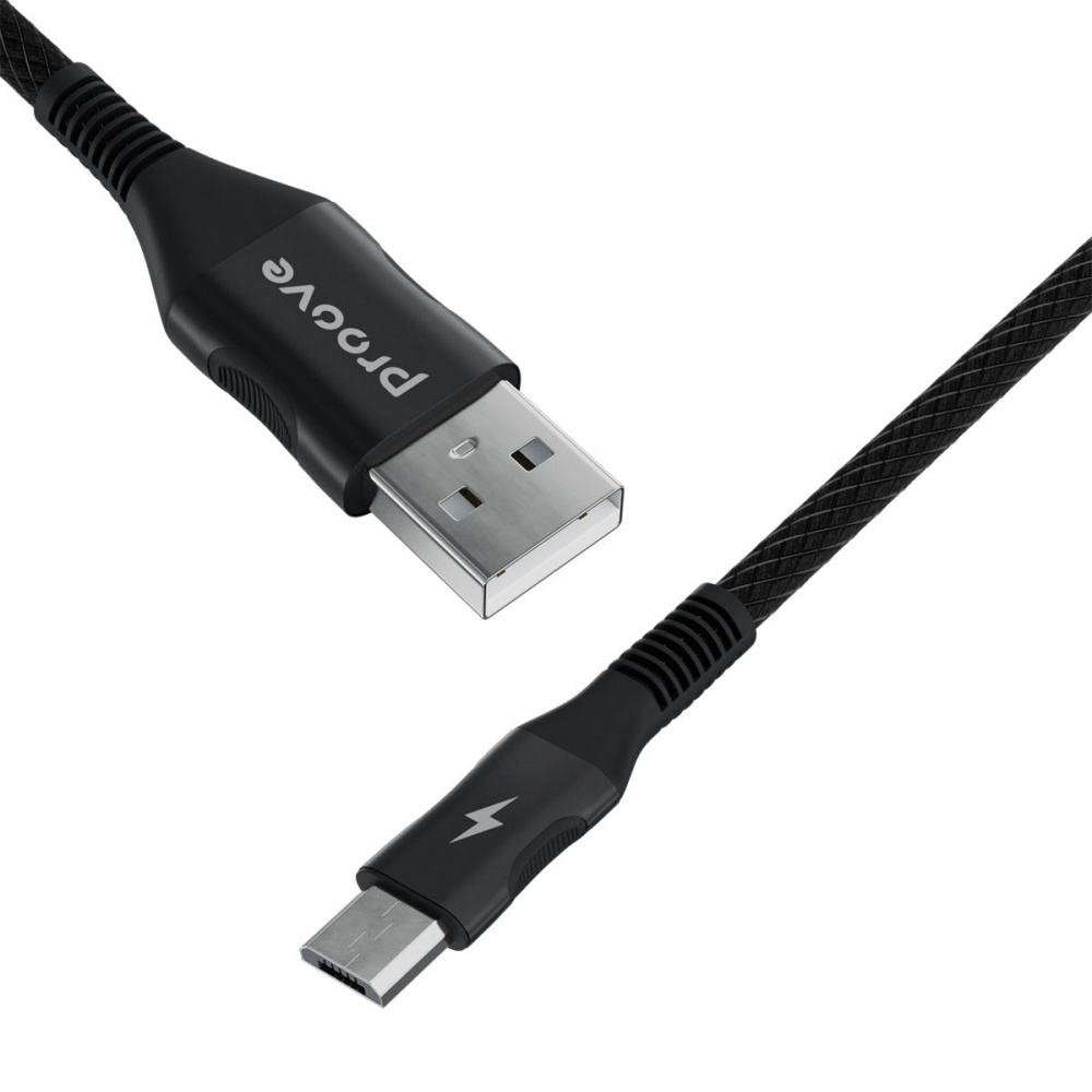 Кабель Proove Braided Scout USB to Micro USB 2.4A (1m) - фото 3