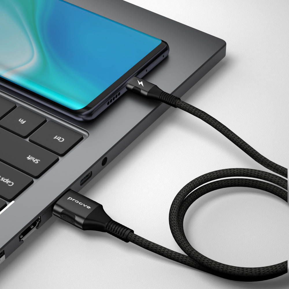 Кабель Proove Braided Scout USB to Micro USB 2.4A (1m) - фото 5