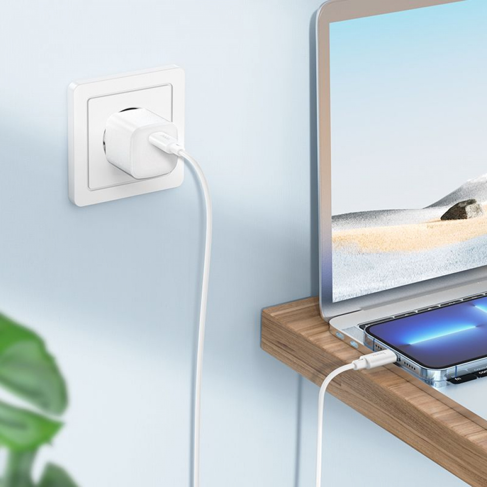 Кабель Hoco X88 Magic silicone 20W Type-C to Lightning (1m) — Придбати в Україні - фото 5