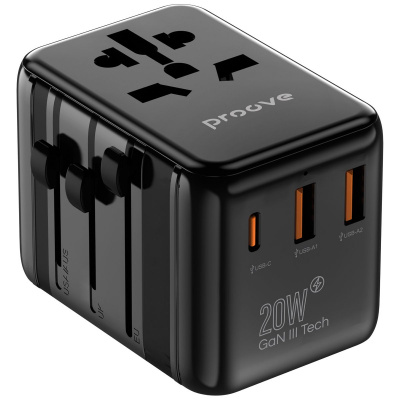 Купить Универсальный адаптер Proove Trip 20W 58894 - Ncase
