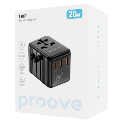 Купить Универсальный адаптер Proove Trip 20W 58894 - Ncase