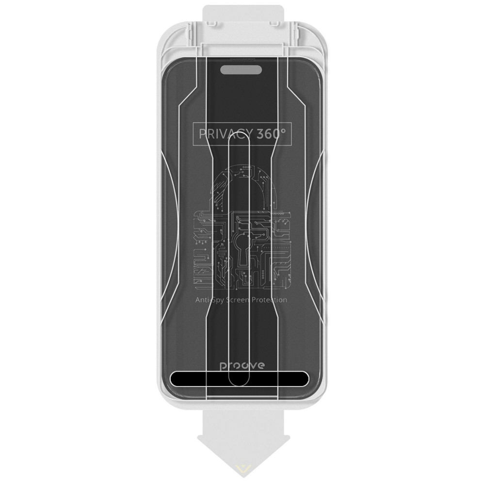 Захисне скло Proove Privacy 360 Installation Box iPhone 15 Pro — Придбати в Україні - фото 4