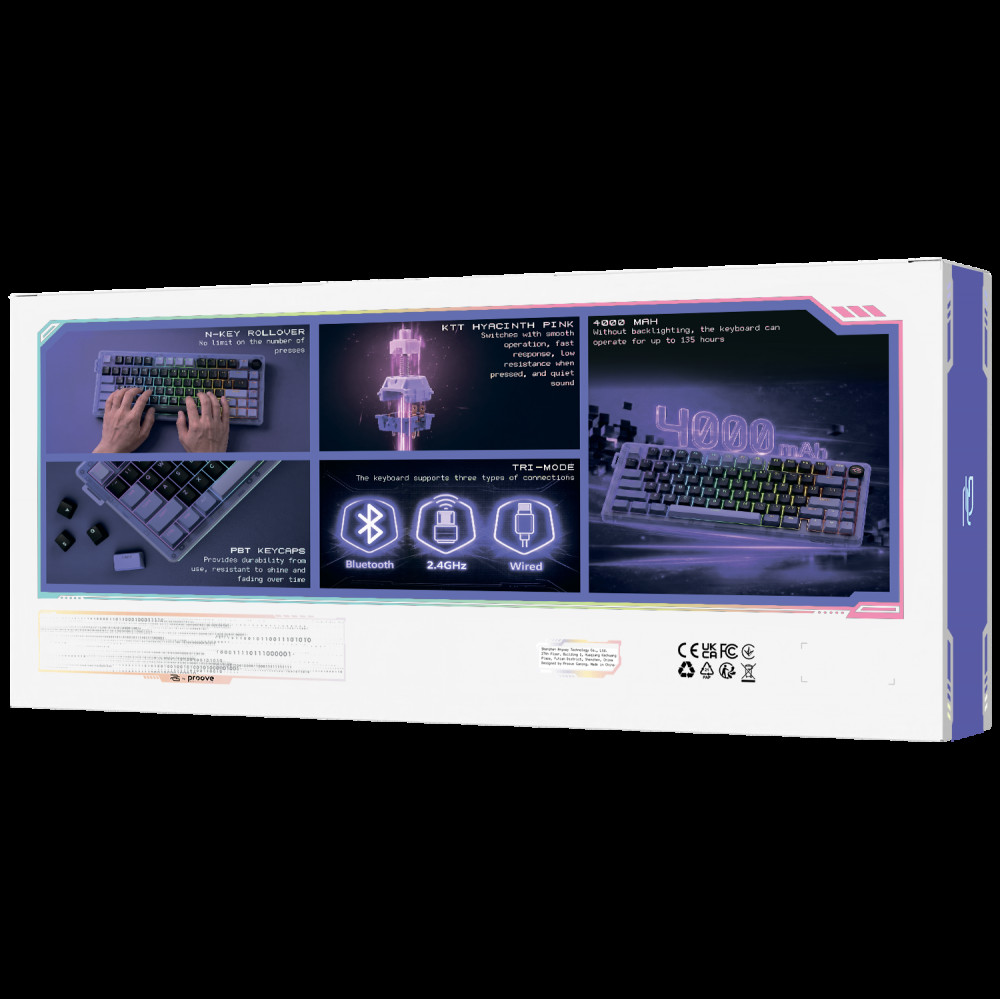 Бездротова клавіатура Proove Gaming T-Racer (Ukraine Layout) — Придбати в Україні - фото 38